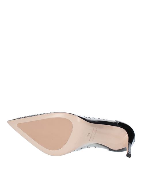 Pumps in patent leather and PVC LE SILLA | DECO NICOLE KABIR 90NERO